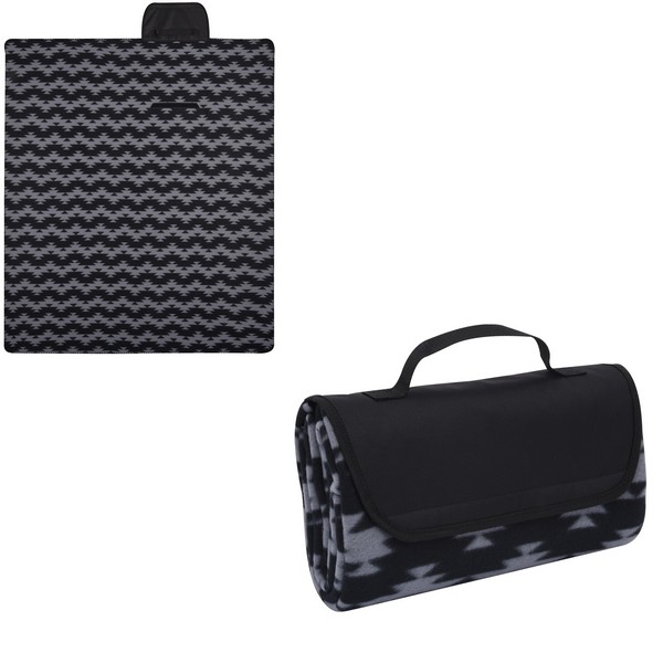 HH8025B Aztec RollUp Picnic Blanket